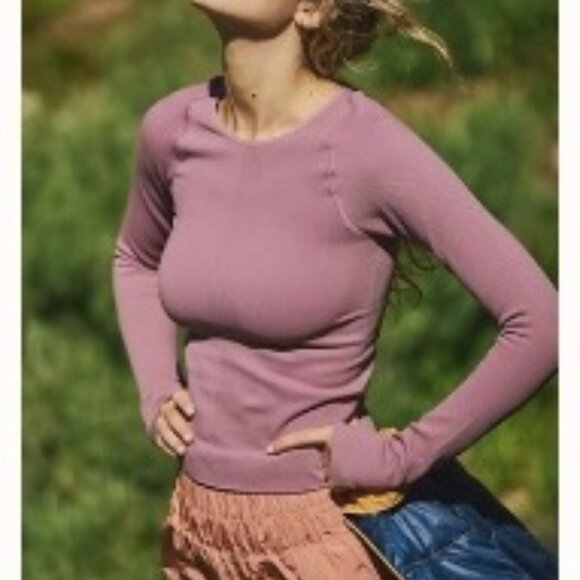 Free People ribbed pullover sweater! Size M/L - Picture 1 of 7